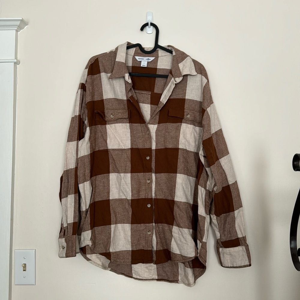 Old Navy Plaid Button Down